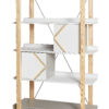 Raft biblioteca Pinette - H 190 x L 100 x l 44 cm
