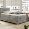 Pat tapitat tip boxspring Medea 100