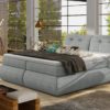 Pat tapitat tip boxspring Carmen