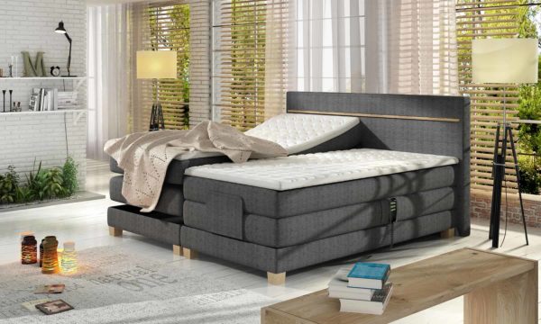 Pat tapitat tip boxspring Nordic