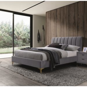 Pat tapitat Mirage Velvet Gri