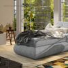 Pat tapitat boxspring Giulia