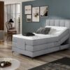 Pat tapitat tip boxspring Bloom II 100